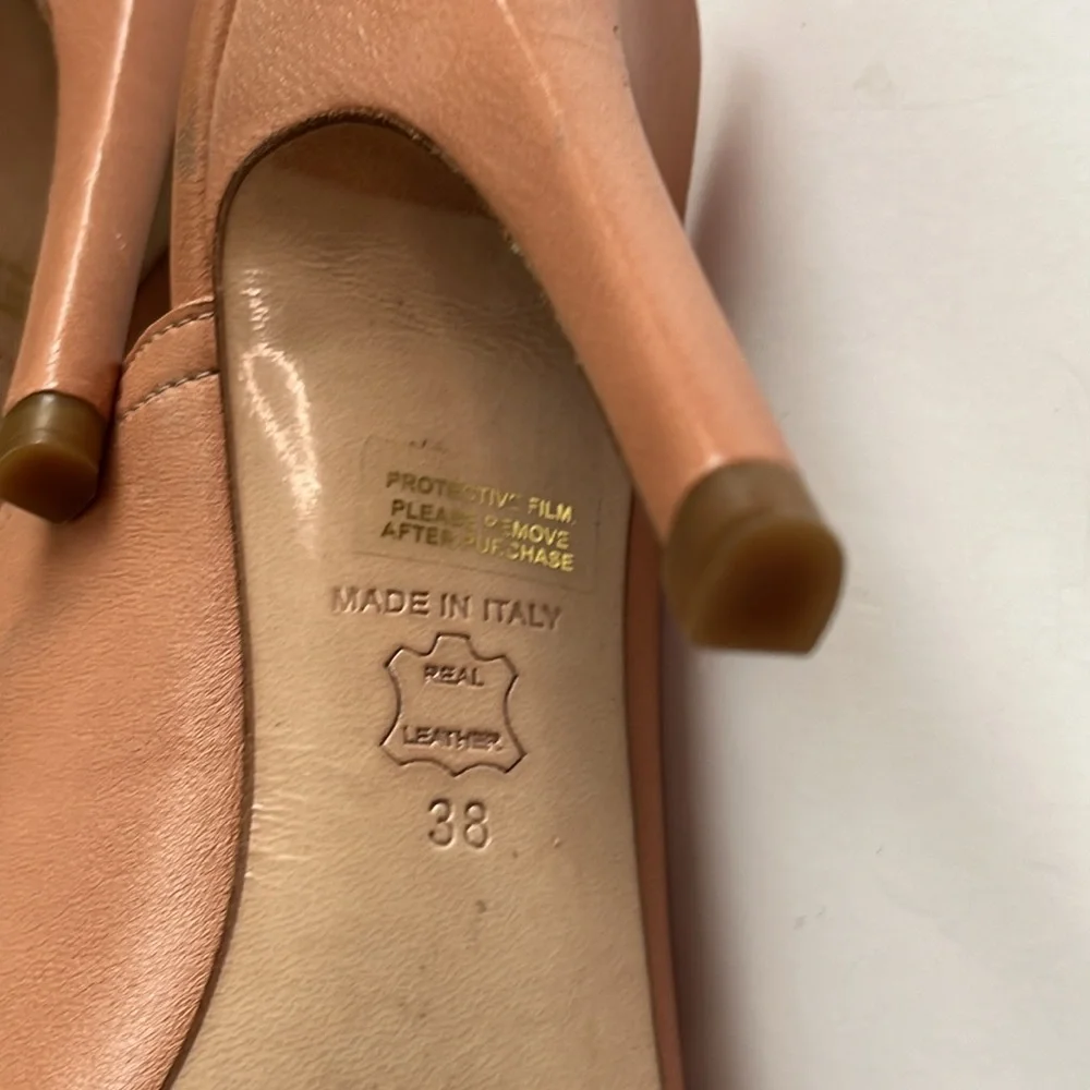NWOT LK Bennett leather tan mule size 7.5 - Picture 8 of 11